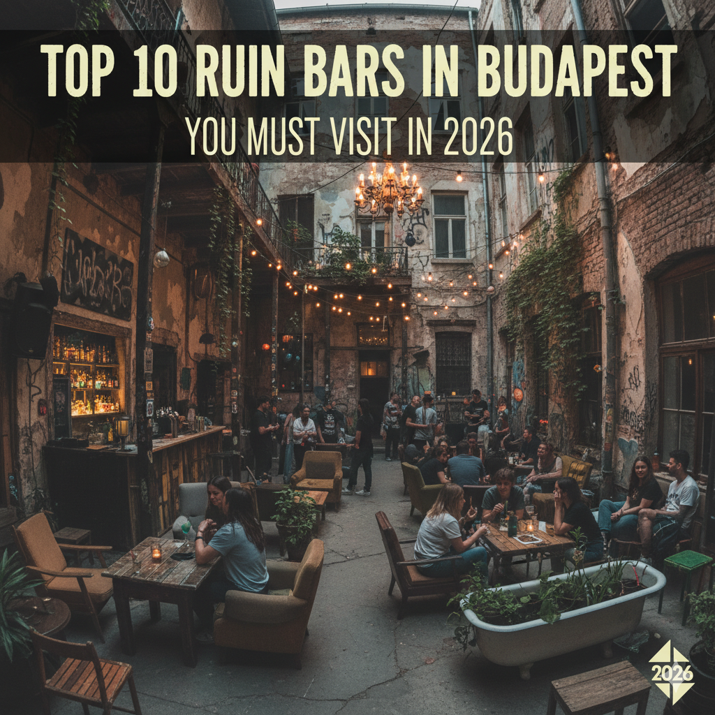 Top 10 Ruin Bars in Budapest You Must Visit in 2026